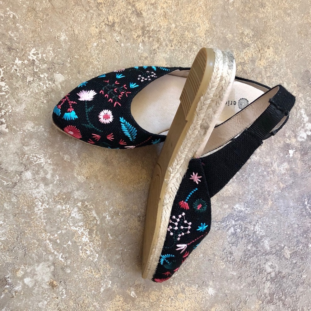 Eric Michael Embroidered Espadrilles - image 3